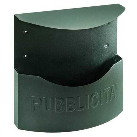 Cesto para publicidad Blinky City negro - Gran techo 38x10x35H