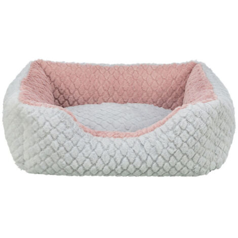 Cesto per cane - TRIXIE - KALINE MIO - 50 x 40 cm - Grigio / Rosa antico