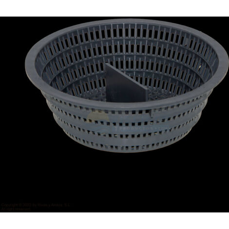 Cesto skimmer Gre, color gris.