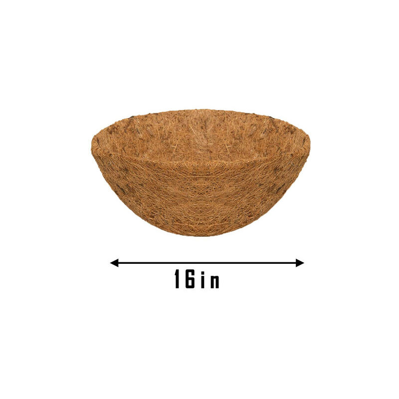 Cesto sospeso inserti per fioriera in fibra di