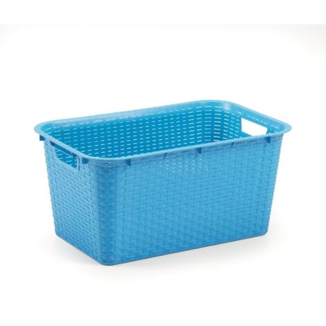 Cestone rettangolare p.biancheria 59x37x28h 45lt - ipae-progarden