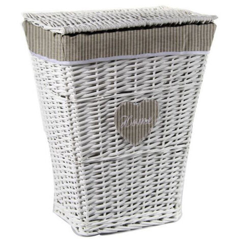 Cestone Vimini Rettangolare Home 44X33 H 55 Gicos