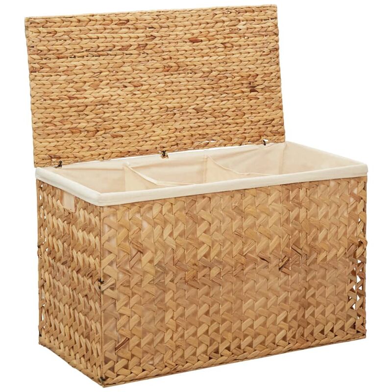 

Cestos para la ropa sucia de jacinto de agua 82x42,5x52,5 cm