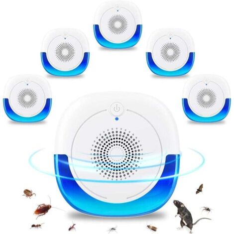 Cet insectifuge ultrasonique en emballage individuel peut repousser les rats, les araignées, les insectes, les cafards, les moustiques et autres nuisibles.