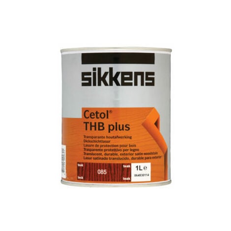 SIKKENS Cetol THB Plus Translucent Woodstain Teak 1 litre