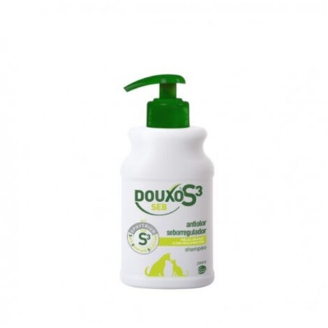 CEVA Champú Anti Seborrea para Perros y Gatos DOUXO SEB, 200 ml