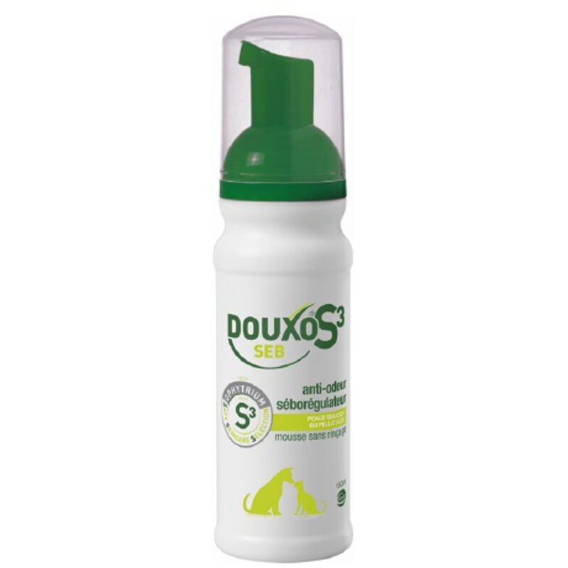 

Mousse Anti Seborrea para Perros y Gatos DOUXO SEB S3, 150 ml - Ceva