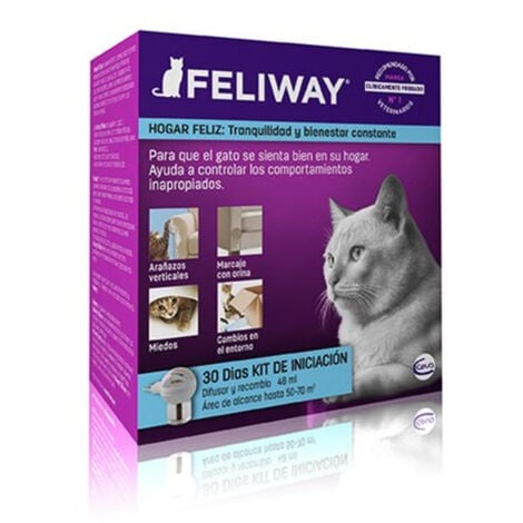 Ceva Pack Diffusor + Ersatz 1 Monat Feliway, 48 ml