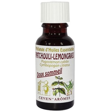 CEVEN AROMES - Melange doux sommeil he patchouli lemongrass 20 ml