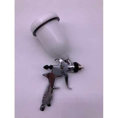 CEVIK PRO - CA-1856/3 Pistola a Spruzzo 1,7mm per Verniciatura Professionale - Serbatoio 600cc - Per Smalti e Restauri - Spruzzatore Vernice per Muri e Soffitti