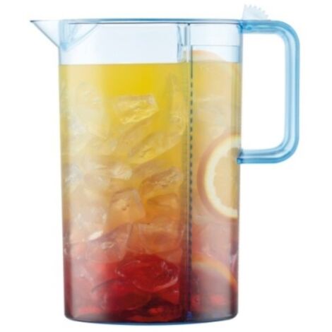 Ceylon detox-ei-krug, kunststoff, mit herausnehmbarem filter, 3,0 l - Bodum - 10619-680SSA