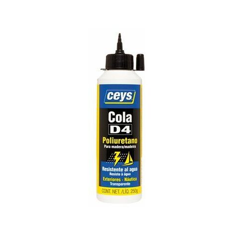 Ceys 501617 Cola d4 poliuretano biberon 250g