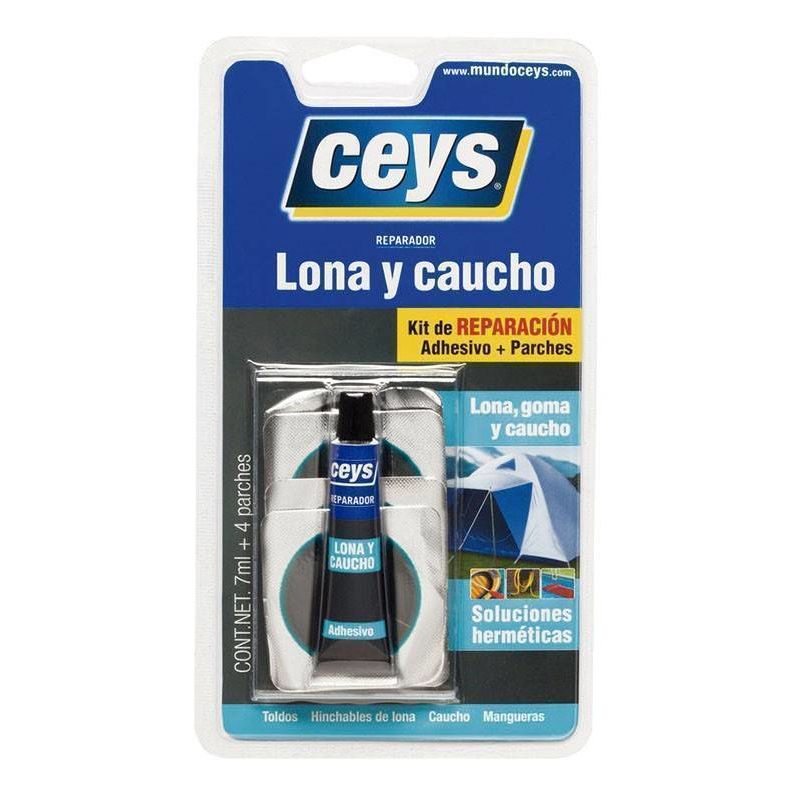 Ceys - Repairman toile et caoutchouc 7 ml avec 4 patchs