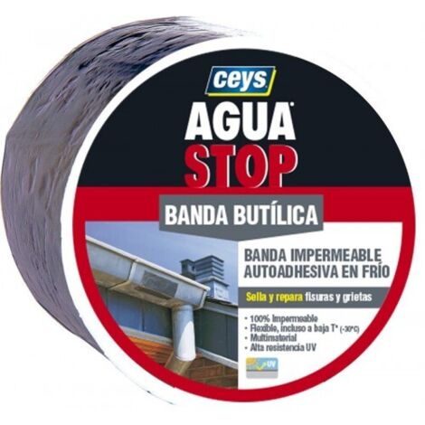 CEYS 902813 BANDE WATERSTOP IMP. TUILE DE BUTYLE 10CMX3M