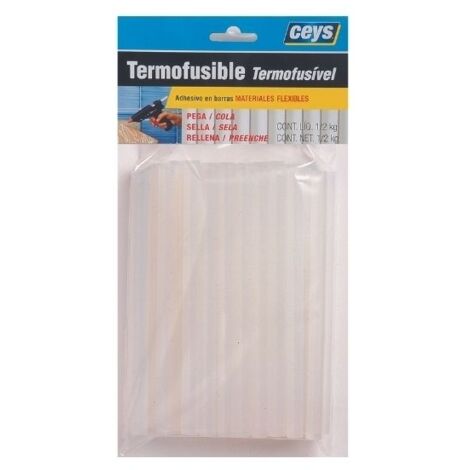CEYS adhesiva termofusible trans.ceys 12mm 1/2kg 507012 , 0UNIDADES