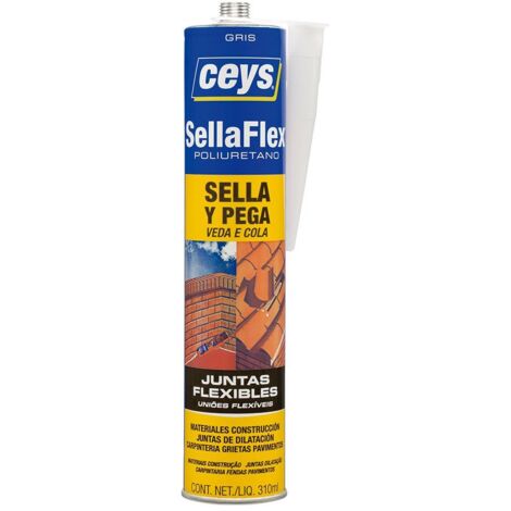 CEYS Cartuccia Sigillante Flessibile Multiuso Professionale Grigio 505802
