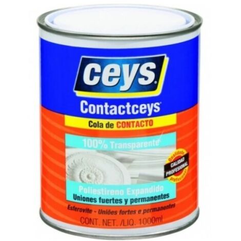 CEYS CONTACTCEYS POLIESTIRENO EXPANDIDO TRANSPARENTE LATA 1 L.