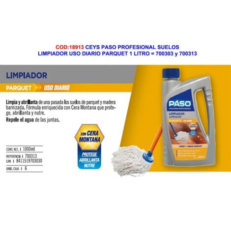 CEYS detergente quotidiano per parquet 1 L