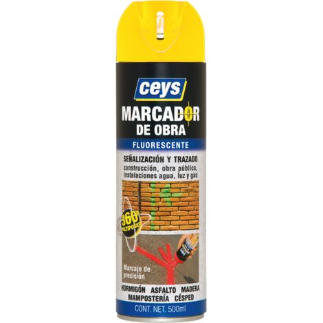 Ceys marcador obra amarillo 500ml 908002