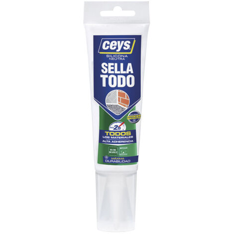 CEYS Mastic Polyvalent Mastic Transparent Tube Compact 125ml 505559