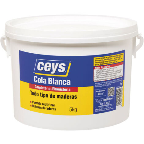 CEYS Professioneller Weißleim für Holz, Industrieformat, 5 kg, 501705