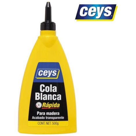 CEYS Quick Weißleim für Holz, extra große Babyflasche, 500 g, 501604