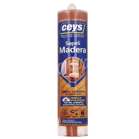 CEYS SELLADOR MADERA SAPELI (CARTUCHO 280 ML.