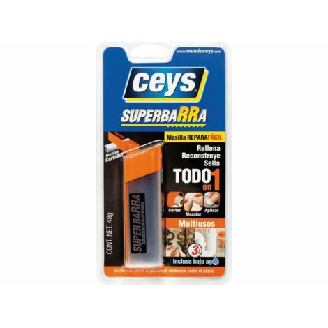 CEYS SUPERBARRA MASILLA EPOXI MULTIUSOS 48GR BL.=505036