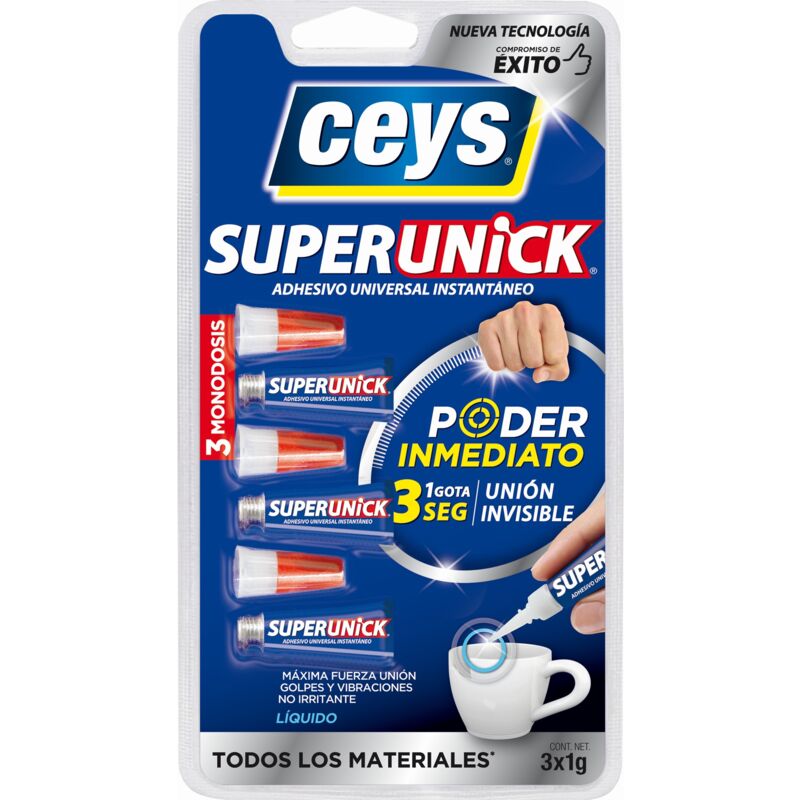 

504020 SUPERUNICK P.I. MONODOSIS 3x1G - Ceys