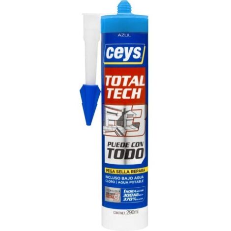 CEYS TOTALTECH ANTRACITA CARTUCHO 290 ML.