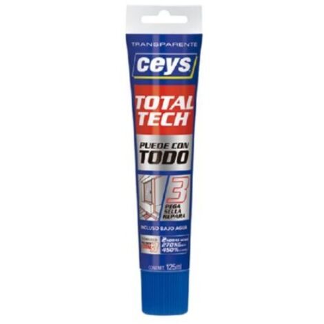 CEYS TOTALTECH NEGRO (TUBO 125 ML.