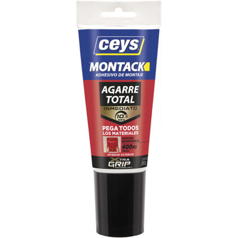 CEYS Ultra-Schnell-Montageklebstoff, Sofort-Montack, große Tube, 260 g, 507241