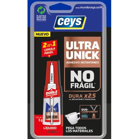 CEYS ULTRAUNICK LIQUIDO 2 EN 1 APLICADOR+PINCEL (BLISTER 5 GR.