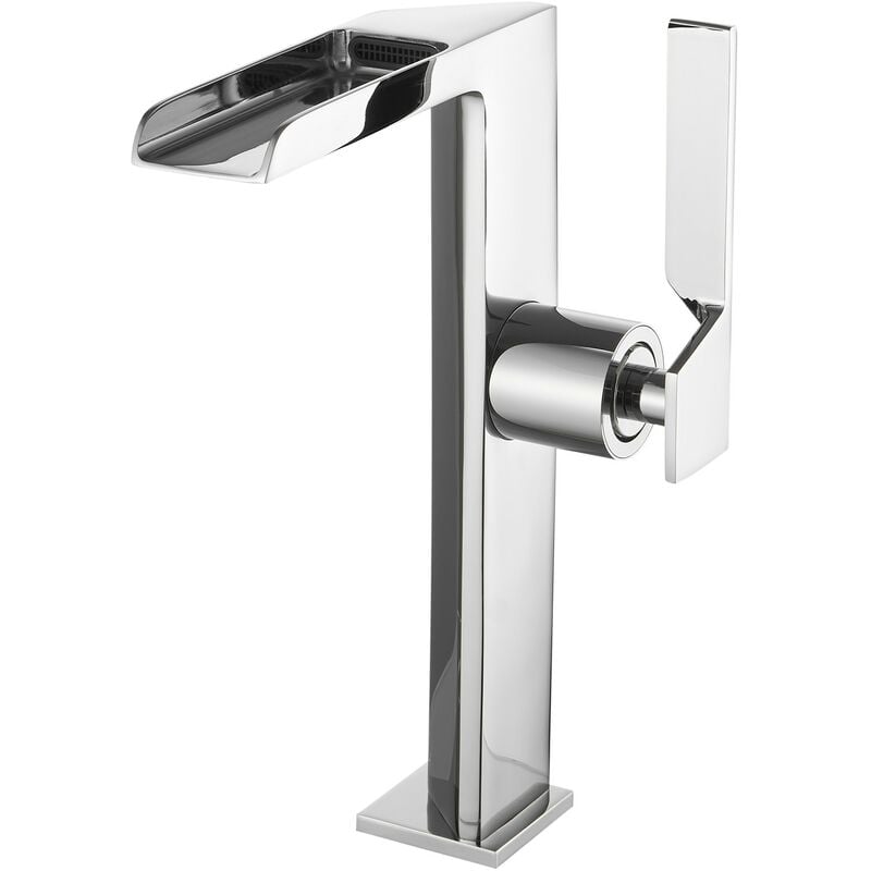 CEZIO XL Robinet mitigeur haut avec bec cascade ouvert chrome Brillant