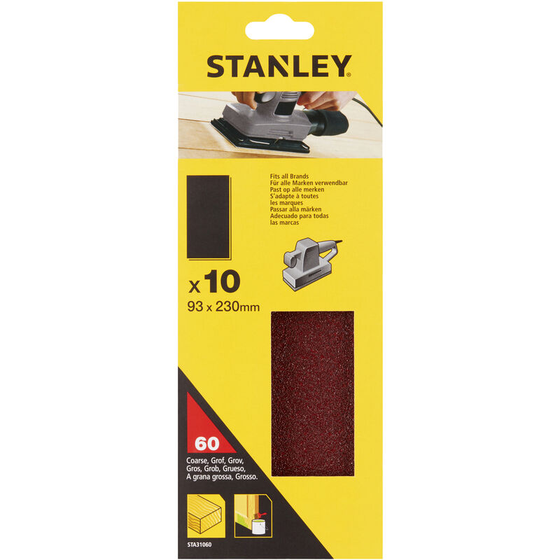 Piranha/ Stanley sta31060 (x31060) 10 fogli 93x230...