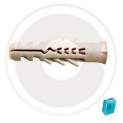 cf 10 pcs 8 mm bouchons E sans bord avec prise murale ailettes anti-rotation