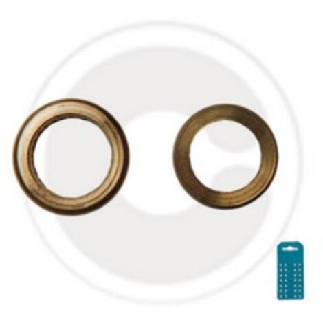 cf 10 pcs rondelles en laiton poli trou Rondelle 10 mm pour charniA res