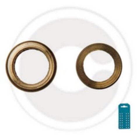 cf 10 pcs rondelles en laiton poli trou Rondelle 12 mm pour charniA res