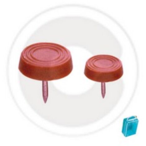 cf 10 pcs sous le siA ge en plastique brun avec fausse vis 17 mm pour les chaises