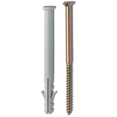 cf 10 pz di elematic tasselli APR/V 6x60 mm con vite testa piana fischer
