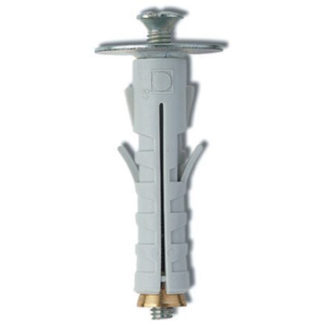 cf 100 fiches A lA matiques en nylon ENP / V 12 mm avec vis pour fixations lA gA res