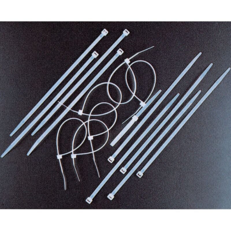 Image of Itw Construction Products Italy - cf 100 pz di fascette per cablaggio in nylon trasparente 2,5x135 mm fascetta