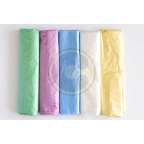 cf 15 pcs sacs poubelle bleu clair 50x60 cm sacs poubelle