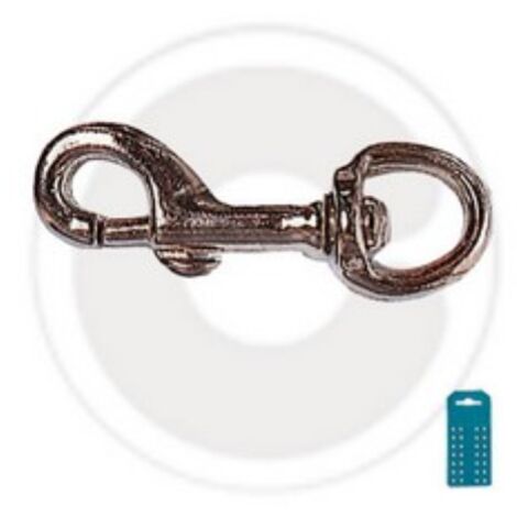 cf 2 mousquetons mousqueton pivotant verrouillage automatique mousqueton 1/2