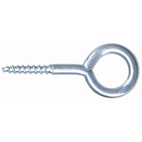 cf 2 piA ces d&39A"illets A vis en acier galvanisA Crochet A vis A A"illet 25x140 mm