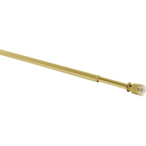 cf 2 pz brisbris con ventosa allungabile estensibile da 40 a 66 cm oro lucido