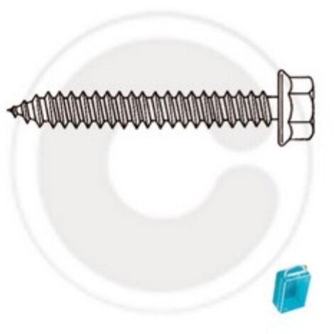 cf 20 pcs boulons d&39ancrage autotaraudants galvanisA s tA te hexagonale pour mA tal 6x50 mm
