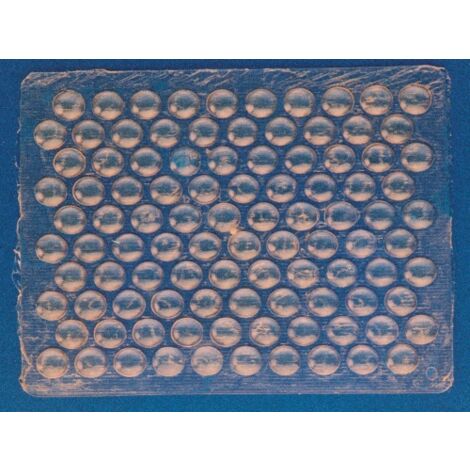 cf 20 piA ces butoirs adhA sifs en plastique transparent 10x3 mm auto-adhA sifs
