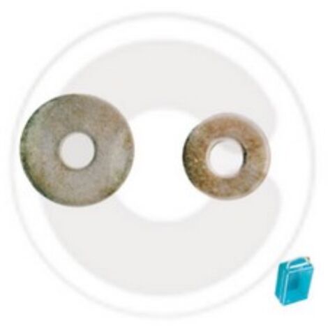 cf 30 pcs de rondelles rondelles de tablier en acier galvanisA  6x24 mm UNI6593