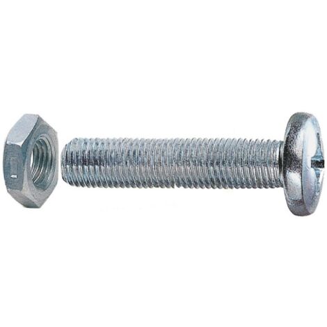 cf 30 pcs vis vis A mA tal tA te cylindrique pas grossier 5x16 mm avec A crous